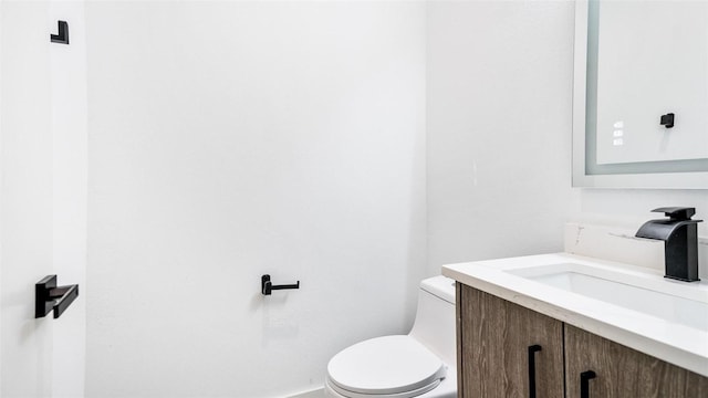 2316 Arroyo Ave, Dallas, TX 75219 - half bath with toilet and vanity