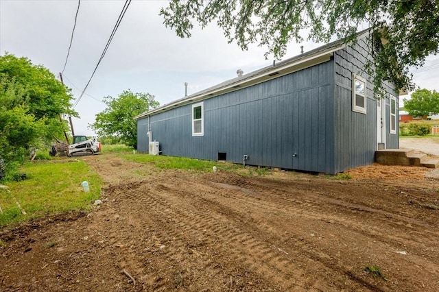 view of side of property