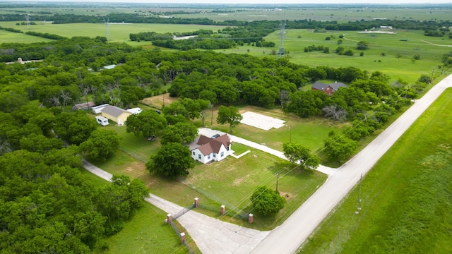 10018 Jackson Rd, Krum, TX 76249 - drone / aerial view featuring a rural view