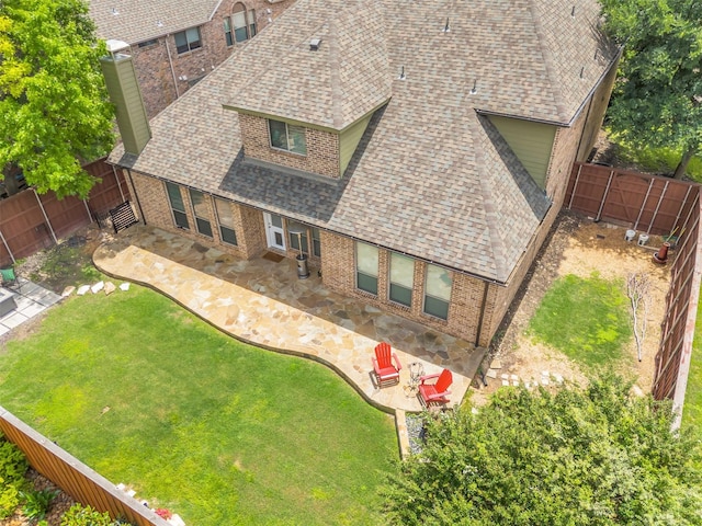 15604 Christopher Ln, Frisco, TX 75035 - view from above of property