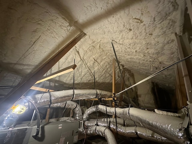 2471 Blackjack Oak Rd, Oak Ridge, TX 75161 - view of unfinished attic
