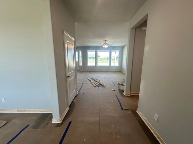 2471 Blackjack Oak Rd, Oak Ridge, TX 75161 - hallway with baseboards