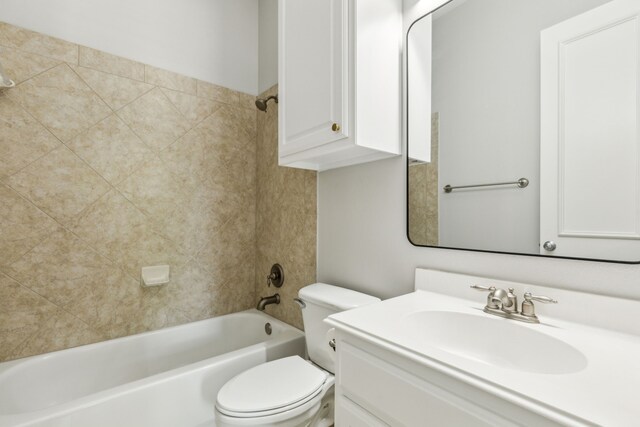 7913 Craftsbury Ln, Mckinney, TX 75071 - full bath featuring a marble finish shower, crown molding, a freestanding bath, vanity, and baseboards