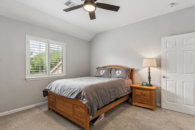 7913 Craftsbury Ln, Mckinney, TX 75071 - carpeted bedroom featuring baseboards and a ceiling fan