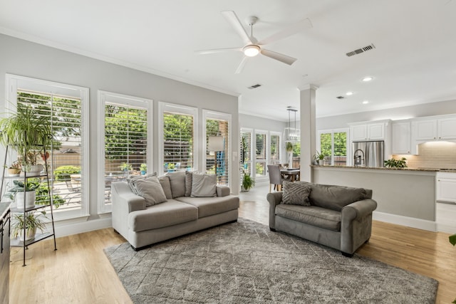 7913 Craftsbury Ln, Mckinney, TX 75071 - stairs featuring baseboards, wood finished floors, and recessed lighting