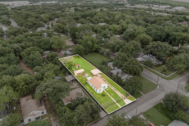 drone / aerial view