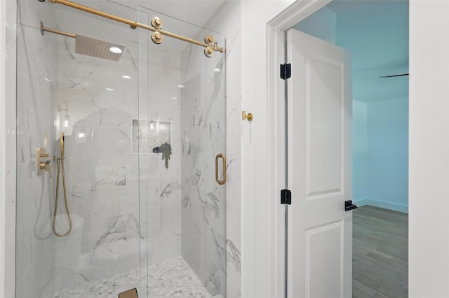 9941 Knoll Krest Dr, Dallas, TX 75238 - bathroom with a marble finish shower