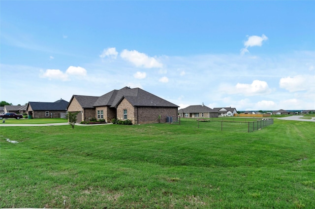 141 Walnut St, Paradise, TX 76073 - view of side of home featuring brick siding and roof with shingles
