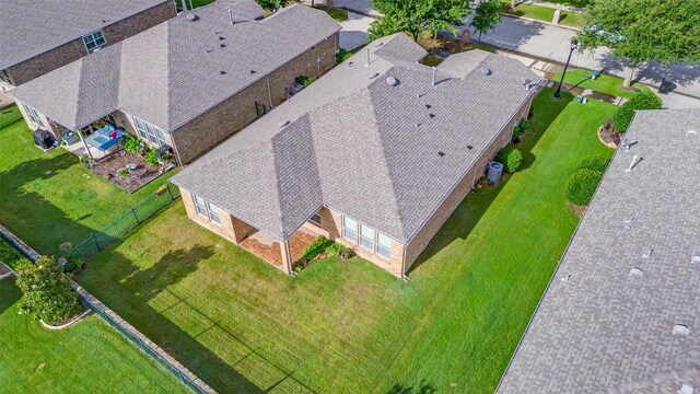 1130 Pasatiempo Dr, Frisco, TX 75036 - aerial perspective of suburban area with a nearby body of water and a golf club