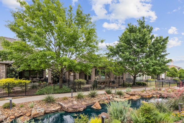 5924 Heron Bay Ln, Mckinney, TX 75070 - view of pool with a small pond