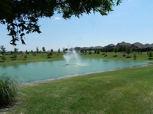view of water feature