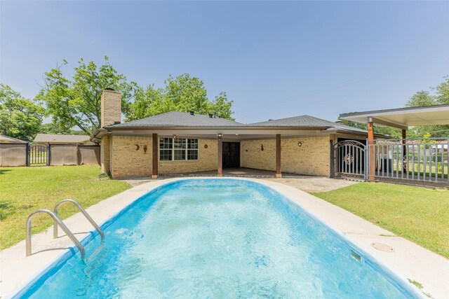 2418 Ingleside Dr, Grand Prairie, TX 75050 - view of swimming pool featuring a patio