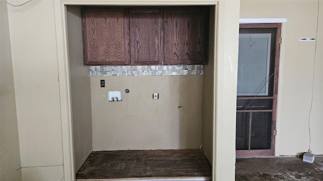 view of laundry area