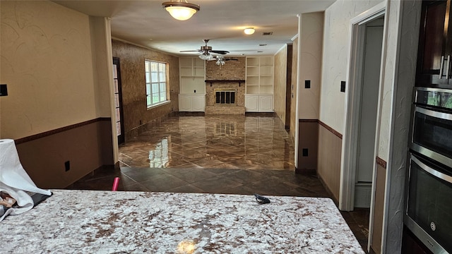 hall featuring built in features