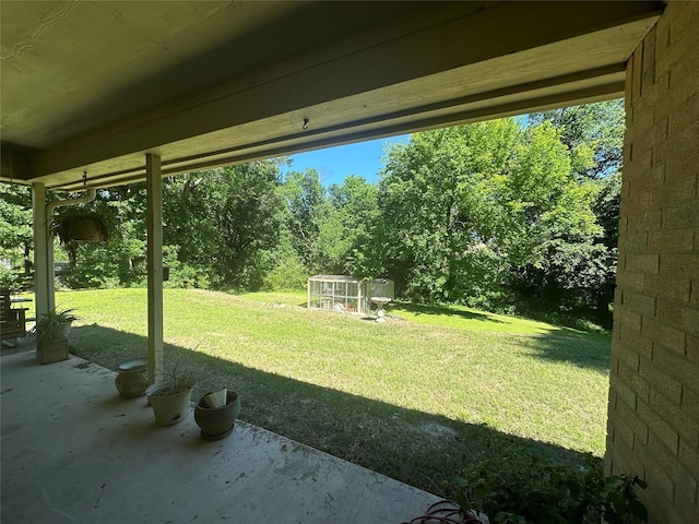 824 Imogene Ct, Azle, TX 76020 - view of yard with a patio area