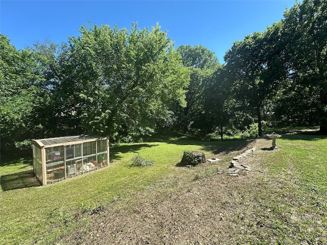 824 Imogene Ct, Azle, TX 76020 - view of yard with an outbuilding and an exterior structure