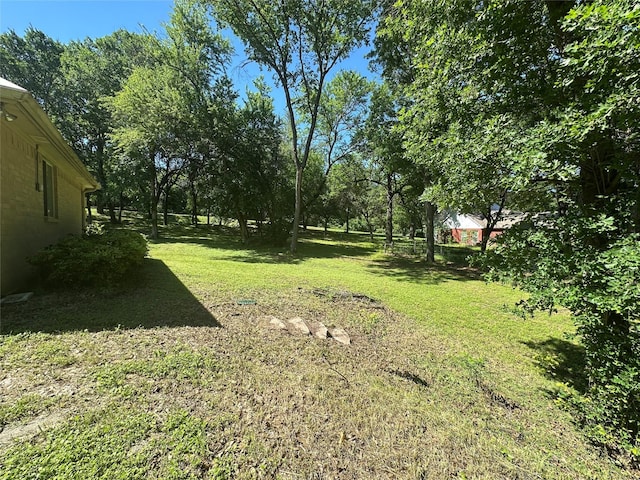 824 Imogene Ct, Azle, TX 76020 - view of yard