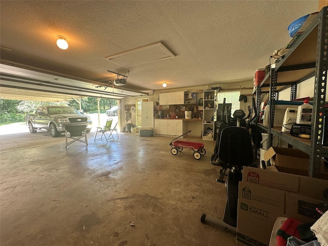 824 Imogene Ct, Azle, TX 76020 - garage featuring a garage door opener