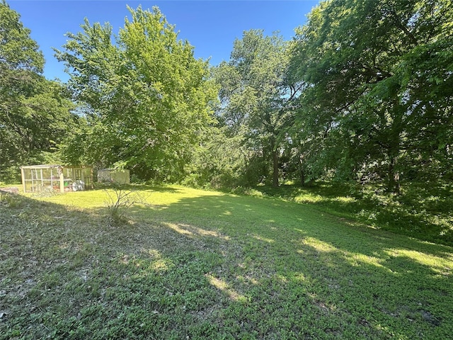 824 Imogene Ct, Azle, TX 76020 - view of yard