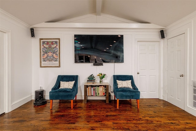 7449 Tophill Ln, Dallas, TX 75248 - sitting room featuring wood finished floors