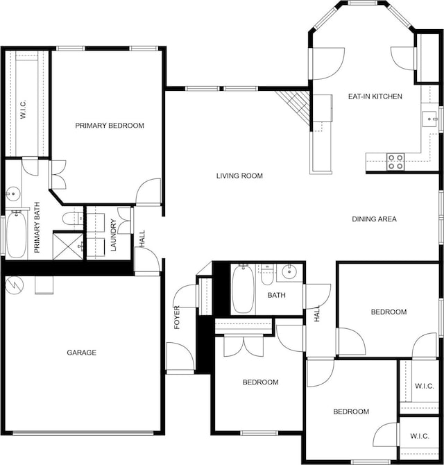 4604 Valleyview Dr, Mansfield, TX 76063 - room layout