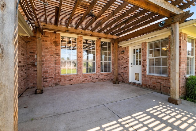 61 Sonora Dr, Trophy Club, TX 76262 - view of patio with a pergola