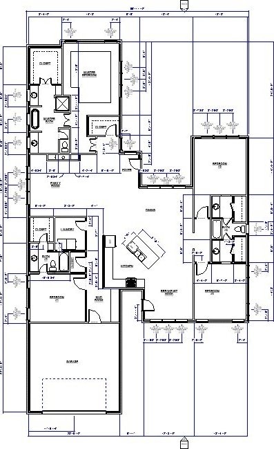 7421 Muirfield Dr, Cleburne, TX 76033 - plan