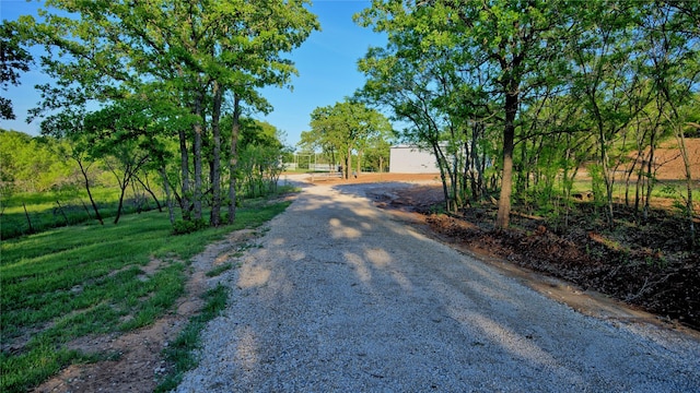 view of road