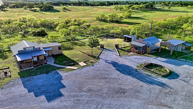 drone / aerial view