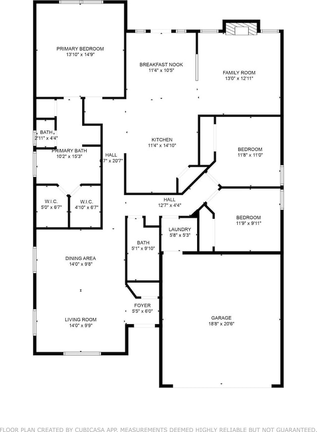 7632 Arbor Ridge Ct, Fort Worth, TX 76112 - floor plan / room layout