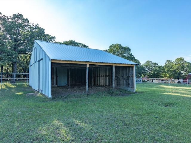 12580 Briar Rd, Azle, TX 76020 - view of pole building featuring a carport