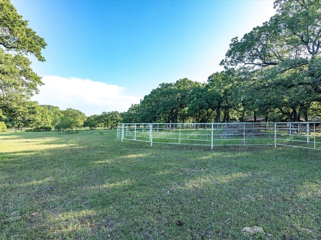 12580 Briar Rd, Azle, TX 76020 - view of yard featuring a view of countryside