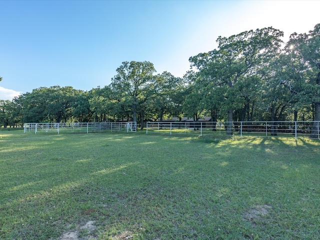 12580 Briar Rd, Azle, TX 76020 - view of yard with a rural view