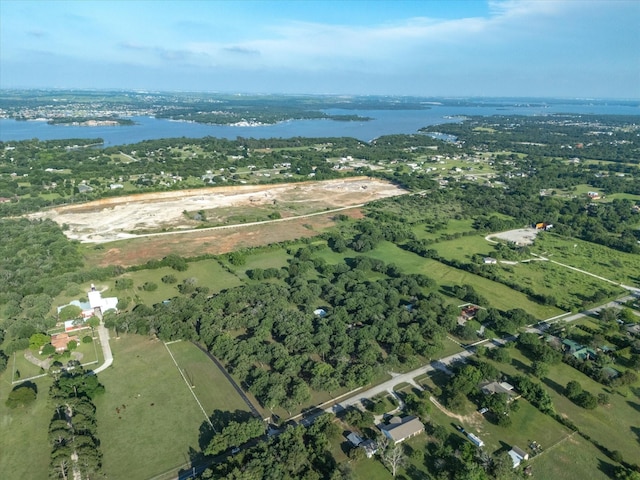 12580 Briar Rd, Azle, TX 76020 - aerial view of property and surrounding area featuring a nearby body of water