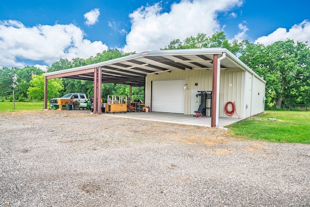 397 Rs County Road 4452, Point, TX 75472 - view of car parking featuring a garage
