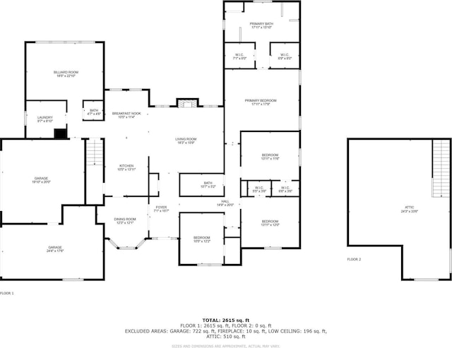 floor plan / room layout