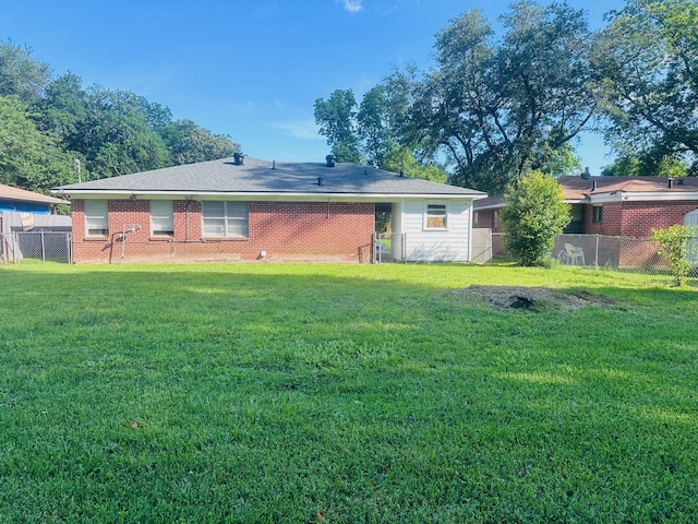 view of back of property
