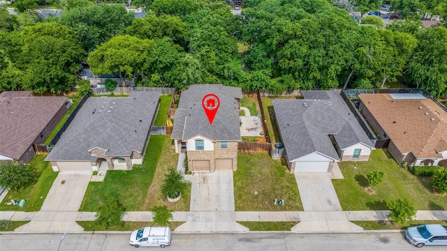 2868 Pacifico Way, Fort Worth, TX 76111 - aerial view of residential area