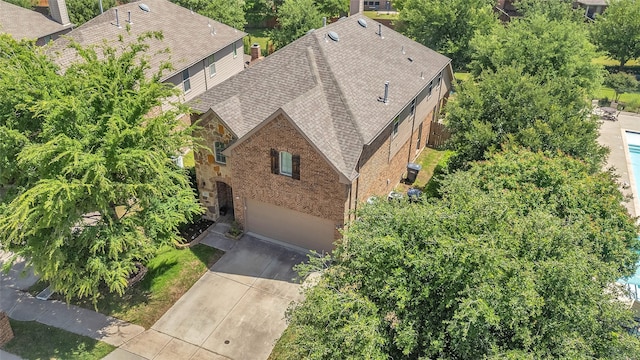 2317 Willard Dr, Mckinney, TX 75072 - view from above of property