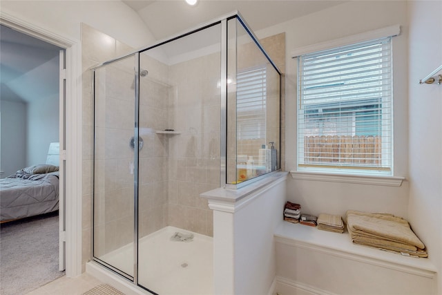 537 Val Verde St, Aubrey, TX 76227 - ensuite bathroom featuring connected bathroom and a shower stall