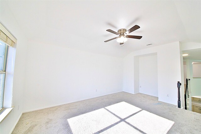 2328 Twilight Star Dr, Little Elm, TX 75068 - empty room with light carpet, baseboards, and a ceiling fan