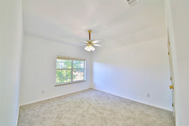 2328 Twilight Star Dr, Little Elm, TX 75068 - carpeted spare room featuring ceiling fan and baseboards