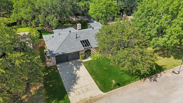view of subject property