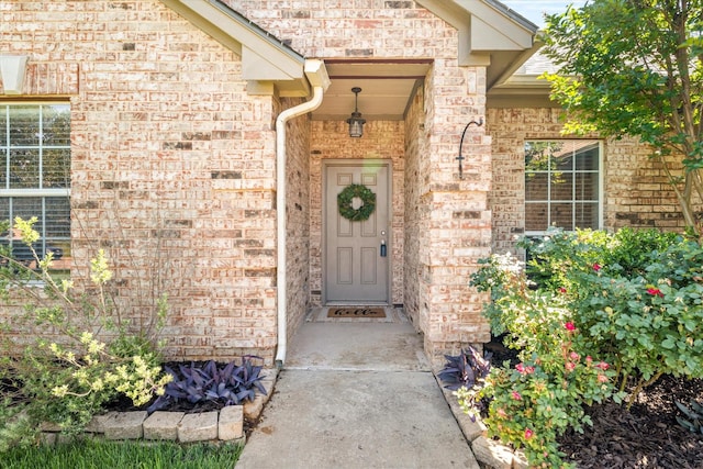 817 Countryside Dr, Aubrey, TX 76227 - property entrance featuring brick siding