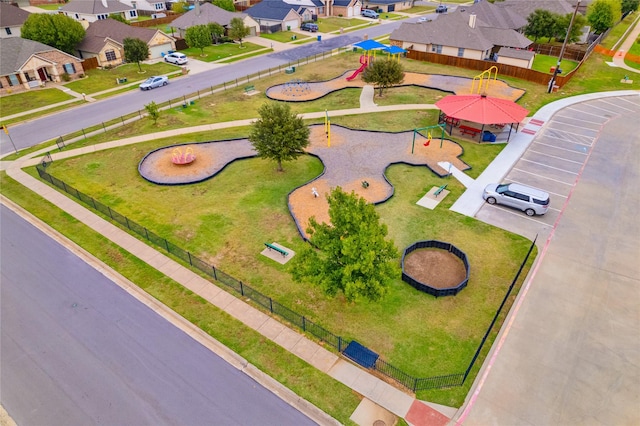 817 Countryside Dr, Aubrey, TX 76227 - aerial view of residential area