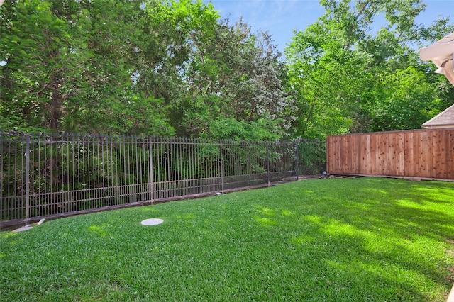 view of yard