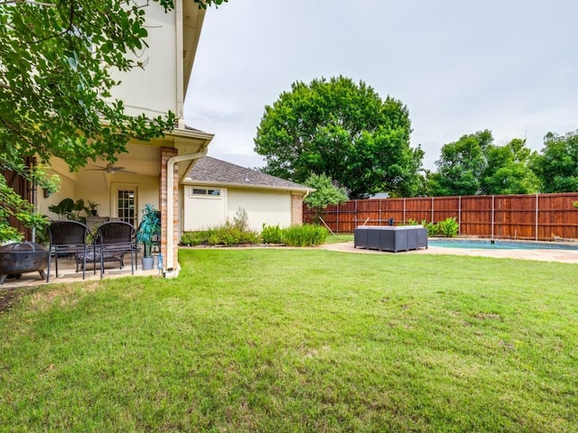 17607 Seedling Ct, Dallas, TX 75287 - view of yard featuring a patio area