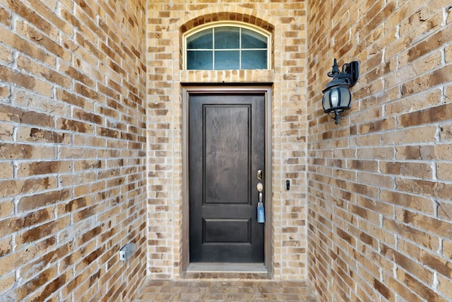 9133 Copper Crossing Dr, Fort Worth, TX 76131 - entrance to property with brick siding