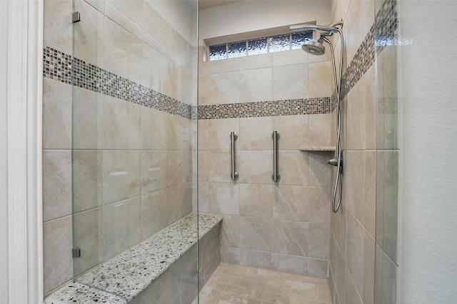 full bath featuring a stall shower