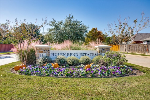 6712 Bluffview Dr, Fort Worth, TX 76132 - view of community / neighborhood sign